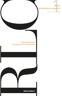 Revue de littérature comparée, no 01, 2025